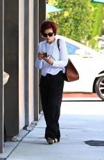 SHARON OSBOURNE Out Shopping at Local Gallery in West Hollywood 06/20/2023