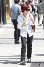 SHARON OSBOURNE Out Shopping on Rodeo Drive 06/22/2023
