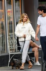SIENNA MILLER and Oli Green at Magnolia Bakery in New York 05/30/2023
