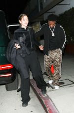 SIMI KHADRA and New Boyfriend on a Dinner Date at Giorgio Baldi in Santa Monica 06/14/2023