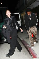SIMI KHADRA and New Boyfriend on a Dinner Date at Giorgio Baldi in Santa Monica 06/14/2023
