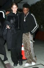 SIMI KHADRA and New Boyfriend on a Dinner Date at Giorgio Baldi in Santa Monica 06/14/2023