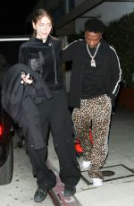 SIMI KHADRA and New Boyfriend on a Dinner Date at Giorgio Baldi in Santa Monica 06/14/2023