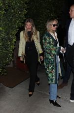 SOFIA and NICOLE RICHIE Out for Dinner in Santa Monica 06/22/2023