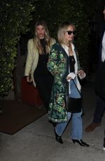 SOFIA and NICOLE RICHIE Out for Dinner in Santa Monica 06/22/2023