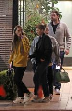 SOFIA RICHIE and Elliot Grainge Out for Dinner with a few Friends in Los Angeles 06/19/2023