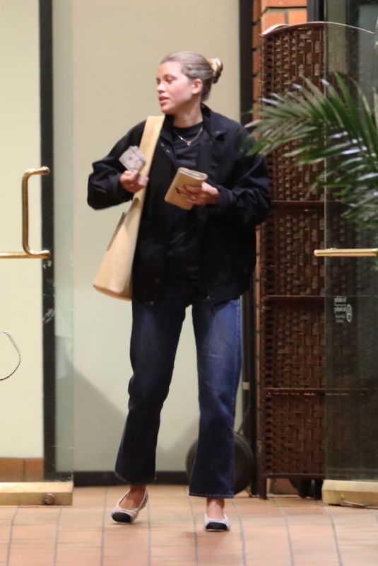 SOFIA RICHIE and Elliot Grainge Out for Dinner with a few Friends in Los Angeles 06/19/2023