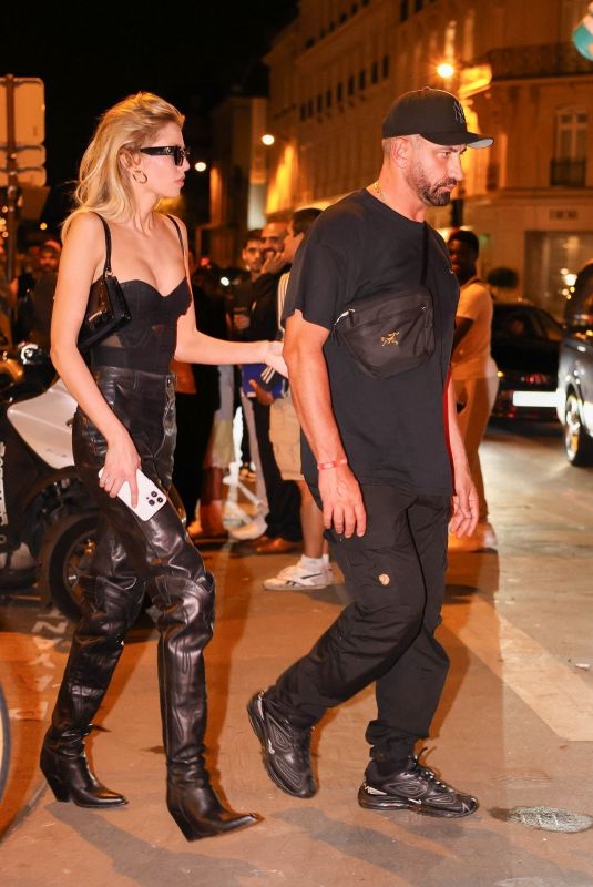 STELLA MAXWELL and Riccardo Tisci Leaves GQ and Levi’s Paris Fashion Week Party 06/22/2023