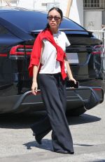 STEPHANIE SHEPHERD Shopping at Saint Laurent in Beverly Hills 06/27/2023