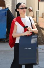 STEPHANIE SHEPHERD Shopping at Saint Laurent in Beverly Hills 06/27/2023