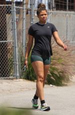 STORM REID Leaves a Gym in Los Angeles 06/20/2023