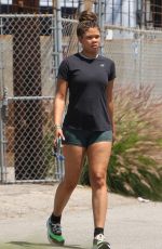 STORM REID Leaves a Gym in Los Angeles 06/20/2023
