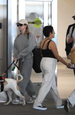 SYDNEY SWEENEY and Jonathan Davino at LAX in Los Angeles 06/03/2023