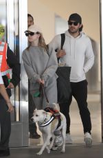 SYDNEY SWEENEY and Jonathan Davino at LAX in Los Angeles 06/03/2023