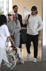 SYDNEY SWEENEY and Jonathan Davino at LAX in Los Angeles 06/03/2023
