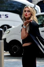TALLIA STORM Leaves Global Radio Studios in London 06/12/2023