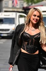 TALLIA STORM Leaves Global Radio Studios in London 06/12/2023