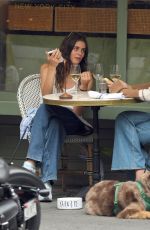 TAYLOR HILL and DAPHNE GROENEVELD Out for Early Dinner at Dante in New York 06/27/2023