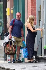 TAYLOR NEISEN and Liev Schreiber Out in New York 06/26/2023