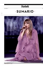 TAYLOR SWIFT in Forbes Argentina, June 2023
