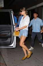 TAYLOR SWIFT Leaves Electric Lady Studios in New York 06/27/2023