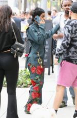 TEYANA TAYLOR at Rodeo Drive Car Show and Shopping at Goyard Store 06/18/2023