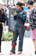 TEYANA TAYLOR at Rodeo Drive Car Show and Shopping at Goyard Store 06/18/2023