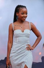 THUSO MBEDU at The Flash Premiere in Los Angeles 06/12/2023