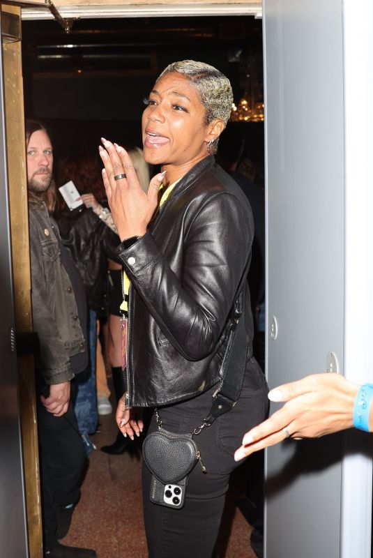 TIFFANY HADDISH Arrives at Paris Hilton