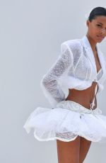TINA KUNAKEY at Le Chouchou Jacquemus Fashion Show at Chateau de Versailles 06/26/2023