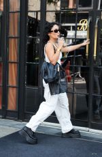 VANESSA HUDGENS Out for Iced Coffee in New York 06/09/2023