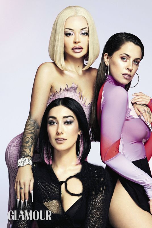 VANESSA MAIA, ELIF and KATJA KRASAVICE for Glamour Magazin, February 2023