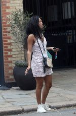VICK HOPE Heading to a Studio in London 06/19/2023