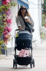 ZAWE ASHTON Out with Her Baby in Primrose Hill 06/20/2023