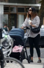 ZAWE ASHTON Out with Her Baby in Primrose Hill 06/20/2023