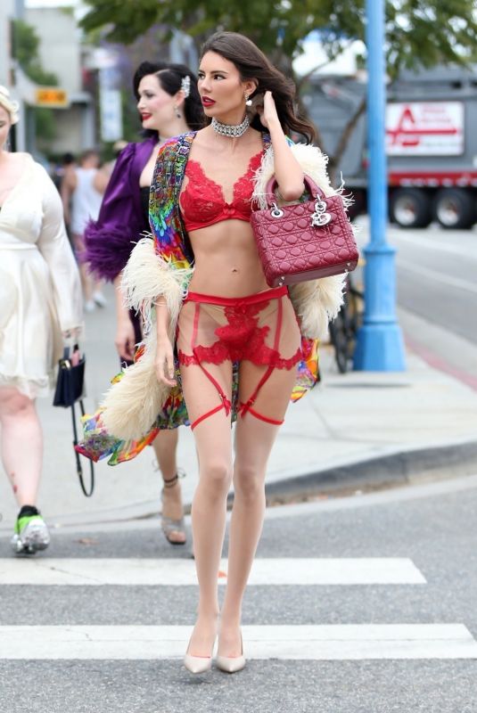 ZITA VASS at Pride Parade 2023 in West Hollywood 06/04/2023