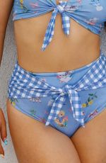 ZOE COLLETTI Models Kitty and Vibe Nostalgic Summer Swimwear Collection, June 2023