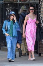 ZOE KRAVITZ and MARGARET QUALLEY Out for Dinner in New York 05/29/2023