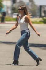 ADDISON RAE and Omar Fedi Out for lunch in Los Angeles 07/11/2023