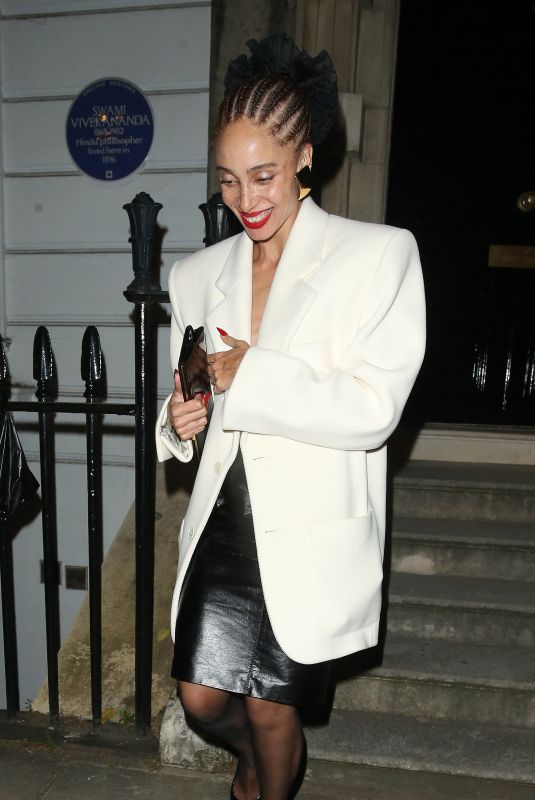 ADWOA ABOAH Arrives at Barbie Premiere Afterparty in London 07/12/2023
