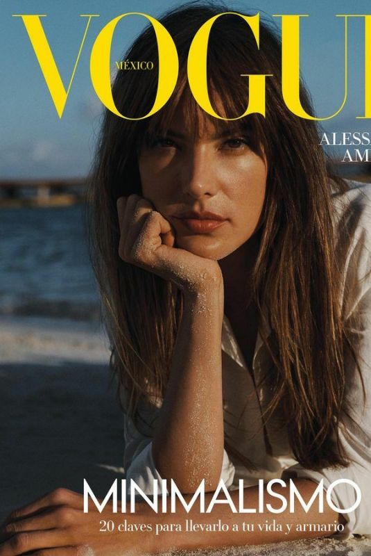 ALESSANDRA AMBROSIO for Vogue Mexico, August 2023