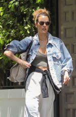 ALESSANDRA AMBROSIO Heading to LAX Airport 07/01/2023