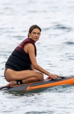 ALESSANDRA AMBROSIO in Swimsuit on Vacation in Ibiza 07/20/2023