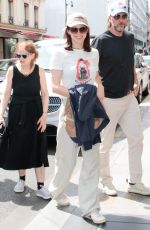 ALEXANDRA DADDARIO Arrives at Her Hotel in Paris 07/02/2023