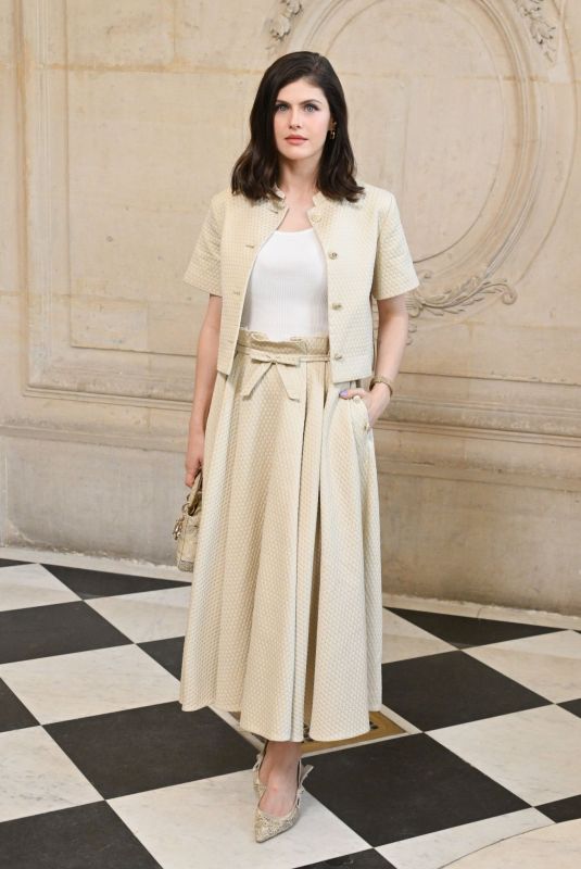 ALEXANDRA DADDARIO at Christian Dior Haute Couture Fall/winter 2023/2024 Show in Paris 07/03/2023
