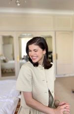 ALEXANDRA DADDARIO for British Vogue on Dior Show in Paris 07/03/2023