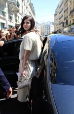 ALEXANDRA DADDARIO Leaves Her Hotel in Paris 07/03/2023