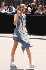 ALISA VOLSKAYA at Fendi Haute Couture Spring/summer 23/24 Show at Paris Fashion Week 07/06/2023