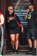 AMBER ROSE Out with Friends in New York 07/09/2023