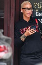 AMBER ROSE Out with Friends in New York 07/09/2023